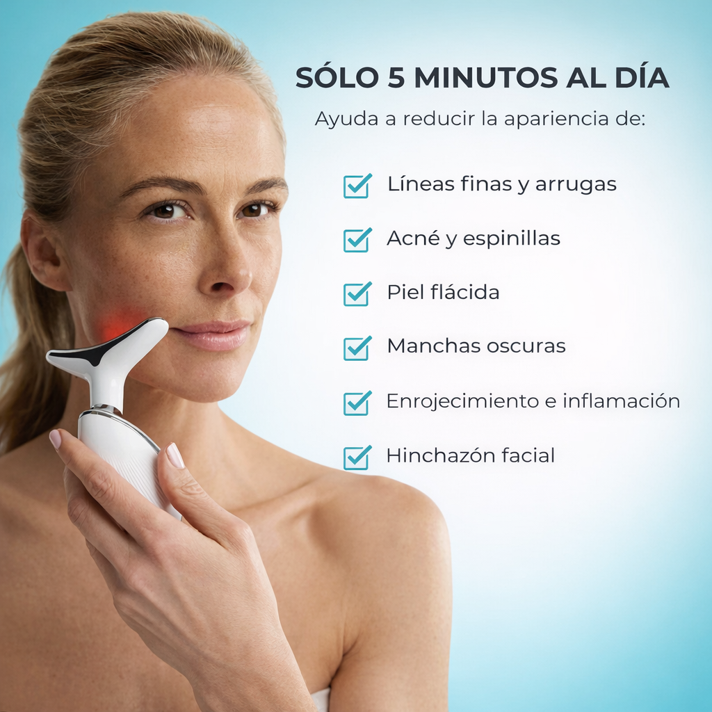 LunnaDermaLift™ – Reafirma tu cuello y redefine el contorno en minutos: efecto lifting visible desde casa
